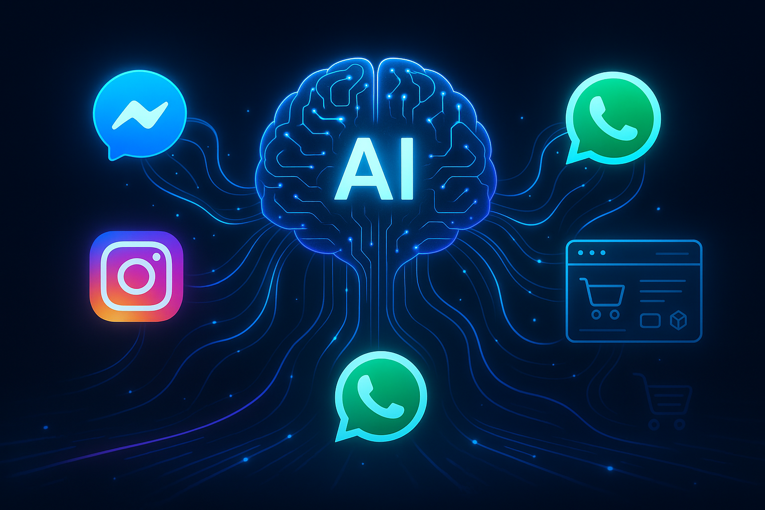 AI Assistant Dashboard Concept